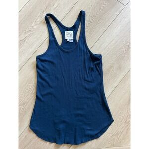 Chaser Navy‎ Racerback Tank Top Comfy Everyday Casual Athleisure Activewear
